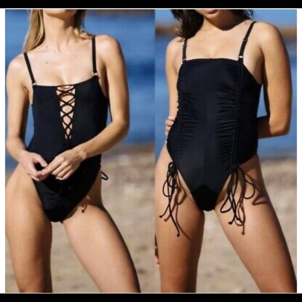 Hot As Hell HAH U turn reversible swim suit